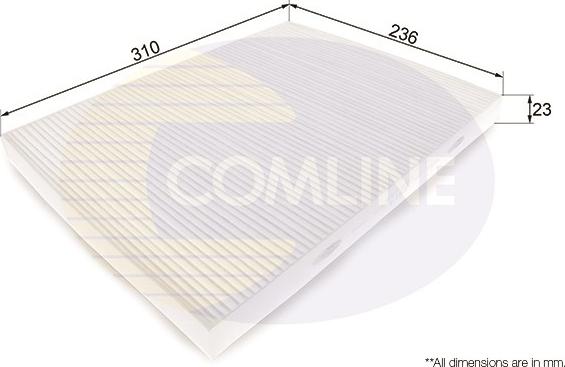 Comline EKF291 - Filtrs, Salona telpas gaiss autodraugiem.lv