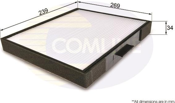 Comline EKF208 - Filtrs, Salona telpas gaiss autodraugiem.lv