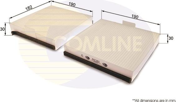 Comline EKF282 - Filtrs, Salona telpas gaiss autodraugiem.lv