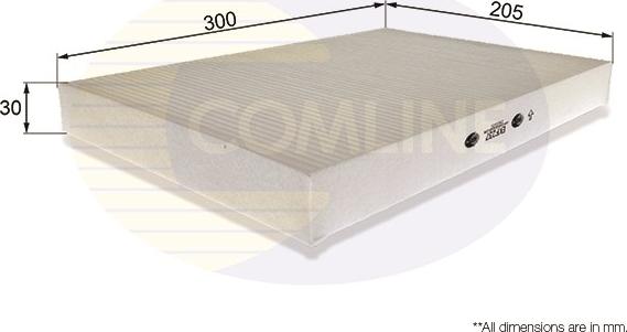 Comline EKF237 - Filtrs, Salona telpas gaiss autodraugiem.lv