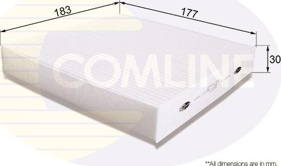 Comline EKF225 - Filtrs, Salona telpas gaiss autodraugiem.lv