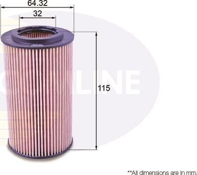 Comline EOF092 - Eļļas filtrs autodraugiem.lv