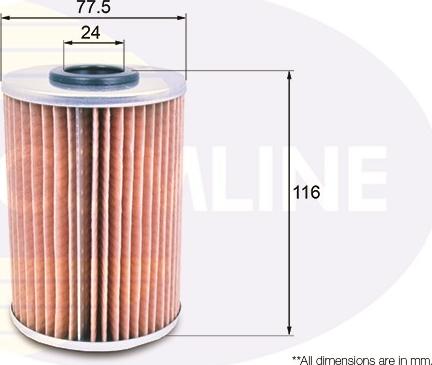 Comline EOF116 - Eļļas filtrs autodraugiem.lv