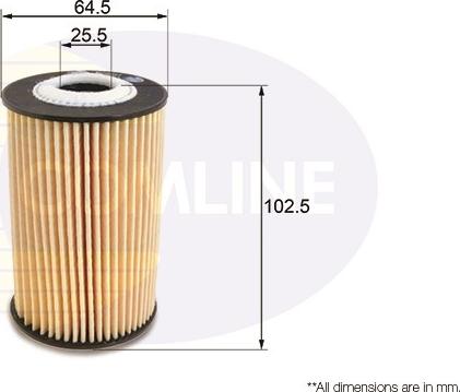 Comline EOF251 - Eļļas filtrs autodraugiem.lv