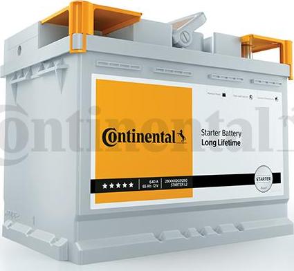 Continental 2800012028280 - Startera akumulatoru baterija autodraugiem.lv