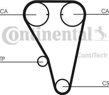 Continental CT803K1 - Zobsiksnas komplekts autodraugiem.lv