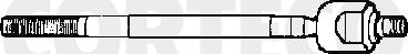 Corteco 49396929 - Aksiālais šarnīrs, Stūres šķērsstiepnis autodraugiem.lv