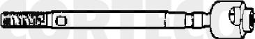 Corteco 49396819 - Aksiālais šarnīrs, Stūres šķērsstiepnis autodraugiem.lv