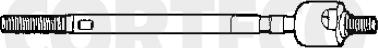 Corteco 49396726 - Aksiālais šarnīrs, Stūres šķērsstiepnis autodraugiem.lv