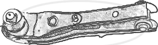 Corteco 49397494 - Neatkarīgās balstiekārtas svira, Riteņa piekare autodraugiem.lv