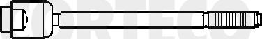 Corteco 49397038 - Aksiālais šarnīrs, Stūres šķērsstiepnis autodraugiem.lv