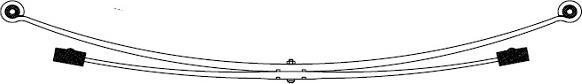 CS Germany 10.337.950.00 - Lāgu atsperes lokšņu komplekts autodraugiem.lv