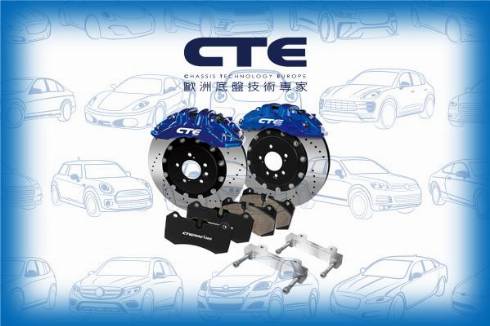CTE CBK31001-1 - Augstas veiktspējas bremžu komplekts autodraugiem.lv