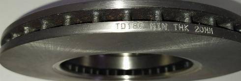 Dafmi TD189 - Bremžu diski autodraugiem.lv