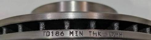 Dafmi TD186 - Bremžu diski autodraugiem.lv