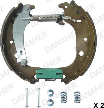 Danaher 110.10471A - Bremžu loku komplekts autodraugiem.lv