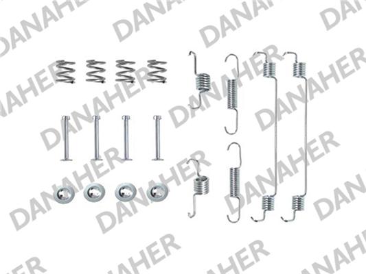 Danaher 7018 - Piederumu komplekts, Bremžu loki autodraugiem.lv