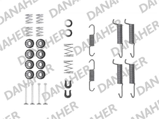 Danaher 7821 - Piederumu komplekts, Stāvbremzes mehānisma bremžu loks autodraugiem.lv