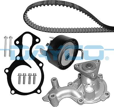 Dayco KBIOWP020 - Ūdenssūknis + Zobsiksnas komplekts autodraugiem.lv