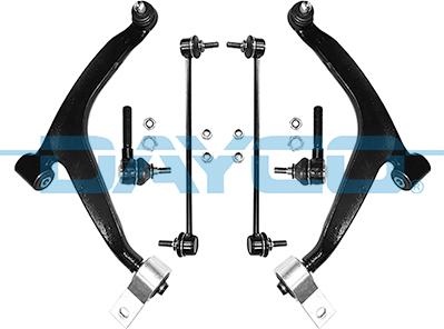 Dayco KDSS121 - Remkomplekts, Neatk. balstiekārtas šķērssvira autodraugiem.lv