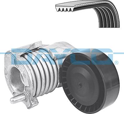 Dayco KPV949 - Ķīļrievu siksnu komplekts autodraugiem.lv