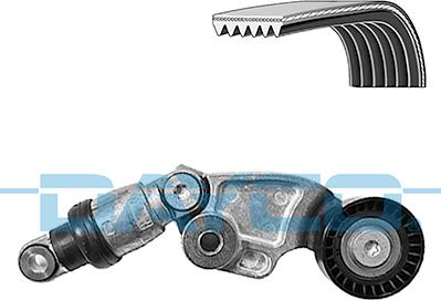 Dayco KPV585 - Ķīļrievu siksnu komplekts autodraugiem.lv