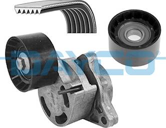 Dayco KPV186 - Ķīļrievu siksnu komplekts autodraugiem.lv