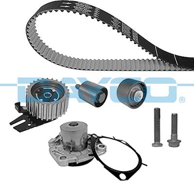 Dayco KTBWP11910 - Ūdenssūknis + Zobsiksnas komplekts autodraugiem.lv