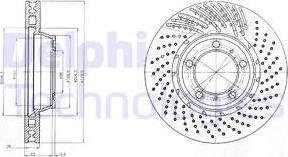 Delphi BG9094 - Bremžu diski autodraugiem.lv