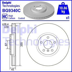 Delphi BG9340C - Bremžu diski autodraugiem.lv
