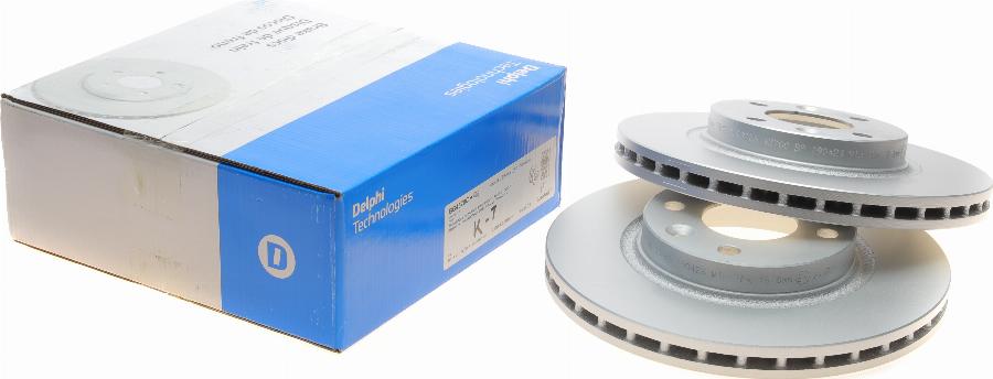 Delphi BG4570C - Bremžu diski autodraugiem.lv