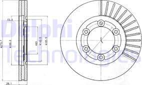 Kavo Parts BR-4766 - Bremžu diski autodraugiem.lv