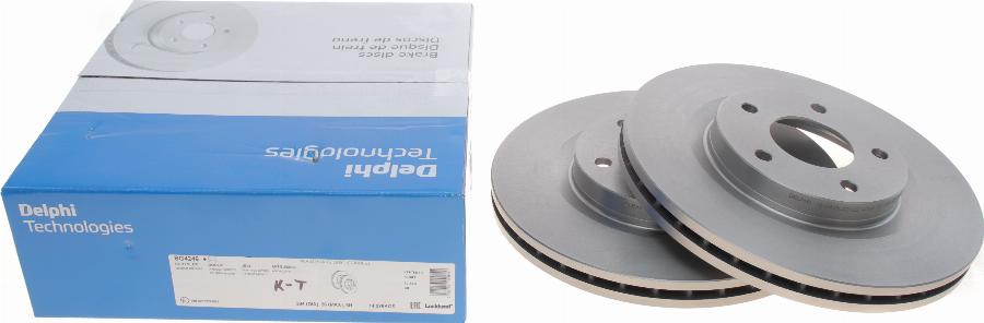 Delphi BG4246 - Bremžu diski autodraugiem.lv