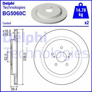 Delphi BG5060C - Bremžu diski autodraugiem.lv