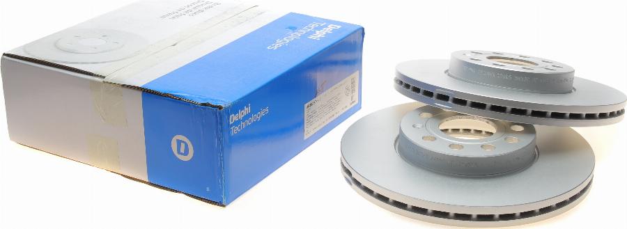 Delphi BG3833-C - Bremžu diski autodraugiem.lv