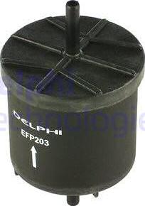 Delphi EFP203 - Degvielas filtrs autodraugiem.lv