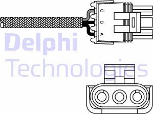 Delphi ES10996-12B1 - Lambda zonde autodraugiem.lv