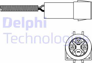 Delphi ES10993-12B1 - Lambda zonde autodraugiem.lv