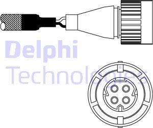 Delphi ES10986-12B1 - Lambda zonde autodraugiem.lv