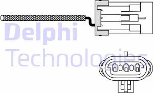 Delphi ES10988-12B1 - Lambda zonde autodraugiem.lv