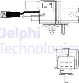 Delphi ES10925 - Lambda zonde autodraugiem.lv