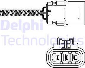 Delphi ES10456-12B1 - Lambda zonde autodraugiem.lv