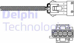 Delphi ES10818-12B1 - Lambda zonde autodraugiem.lv