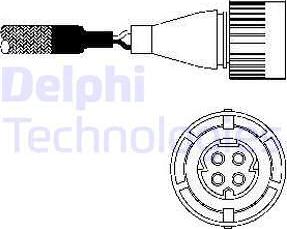 Delphi ES10254-12B1 - Lambda zonde autodraugiem.lv