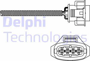 Delphi ES10790-12B1 - Lambda zonde autodraugiem.lv