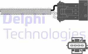 Delphi ES11009-12B1 - Lambda zonde autodraugiem.lv