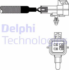 Delphi ES20140 - Lambda zonde autodraugiem.lv