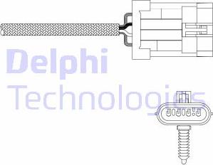 Delphi ES20335-12B1 - Lambda zonde autodraugiem.lv
