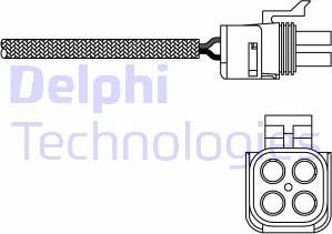 Delphi ES20290-12B1 - Lambda zonde autodraugiem.lv