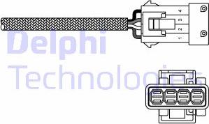 Delphi ES20293-12B1 - Lambda zonde autodraugiem.lv